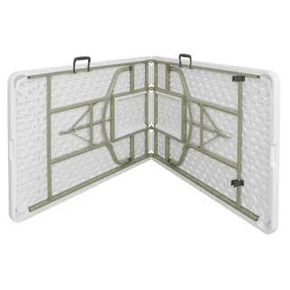 Table Pliante Blanche 2,43 m - Longueur 2430 mm