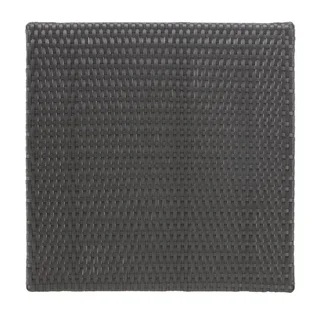 Quadratischer Klapptisch aus geflochtenem Rattan - 60 cm