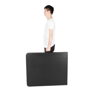 Table Pliante Noire - Longueur 180 cm