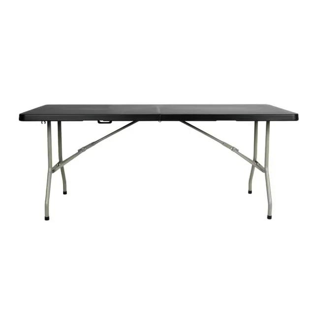 Black Folding Table 180 cm Length