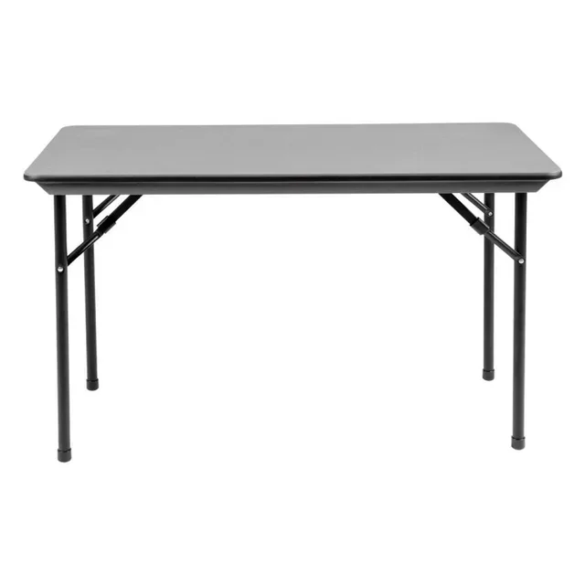 Mesa Plegable Rectangular ABS Gris 122 cm