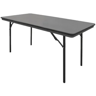 Table Pliante Rectangulaire ABS Grise 152 cm