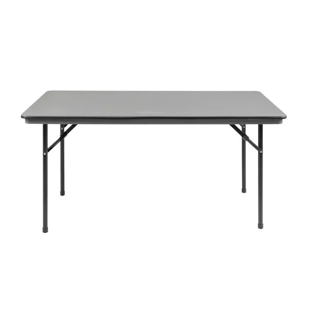 Mesa Plegable Rectangular Gris ABS 152 cm