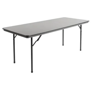 Rectangular Grey ABS Folding Table 183 cm