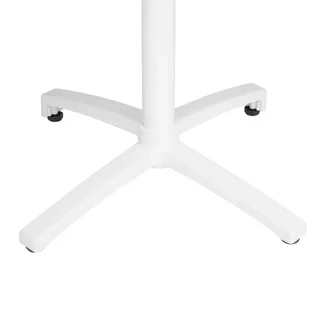 Round Folding Table Polypropylene - Diameter 80 cm - White