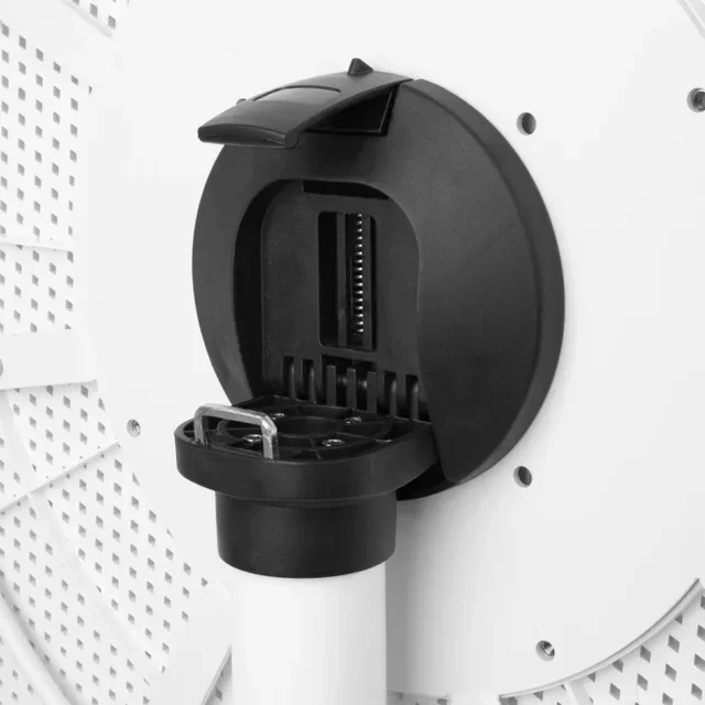 Round Folding Table Polypropylene - Diameter 80 cm - White