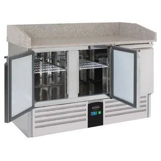 Mesa de Pizza 3 Portas Gama Energy - Capacidade 400 Litros