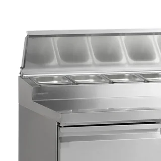 Tavolo Refrigerato di Preparazione Gastronorm 1/1 - 8 Bacinelle GN 1/6