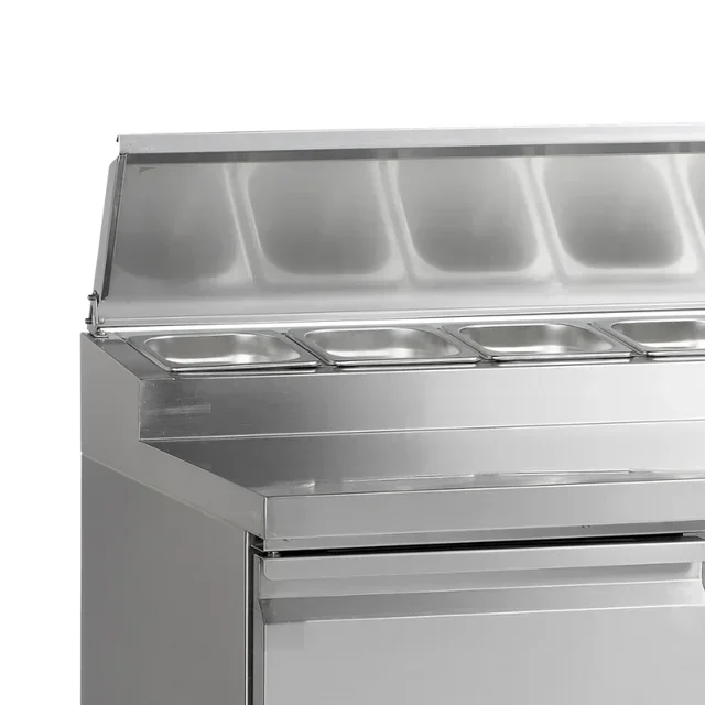 Tavolo Refrigerato di Preparazione Gastronorm 1/1 - 8 Bacinelle GN 1/6
