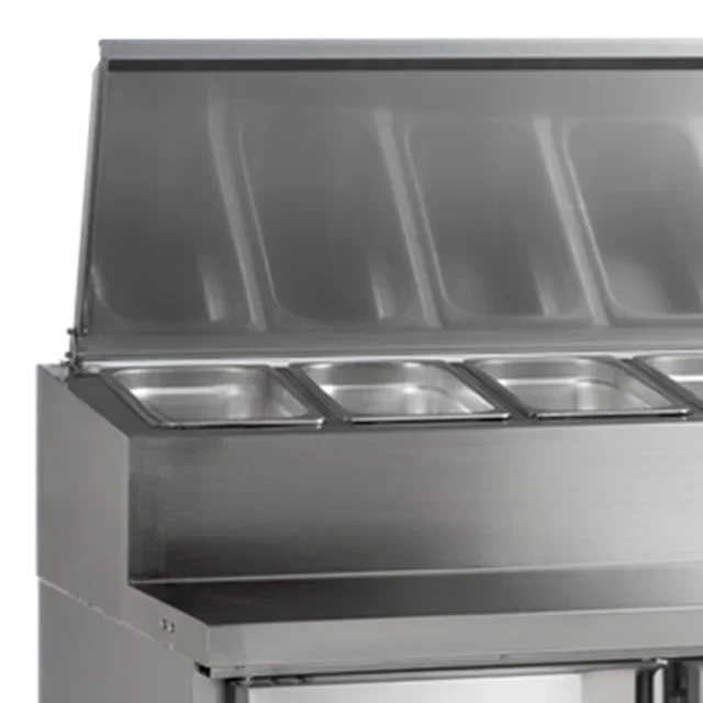 Tavolo di Preparazione Refrigerato Gastronorm GN 1/1 - 9 Vaschette GN 1/3