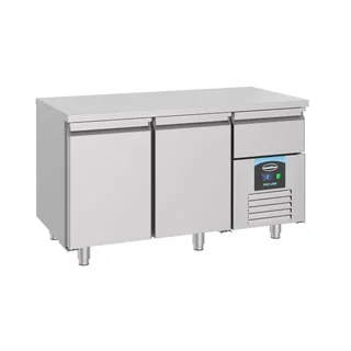 2 Door Refrigerated Display Counter GN 1/1 - 281 Litres Capacity