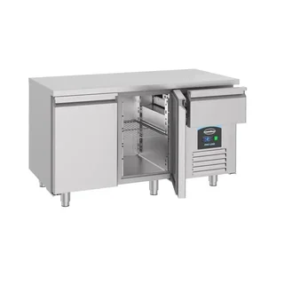 2 Door Refrigerated Display Counter GN 1/1 - 281 Litres Capacity