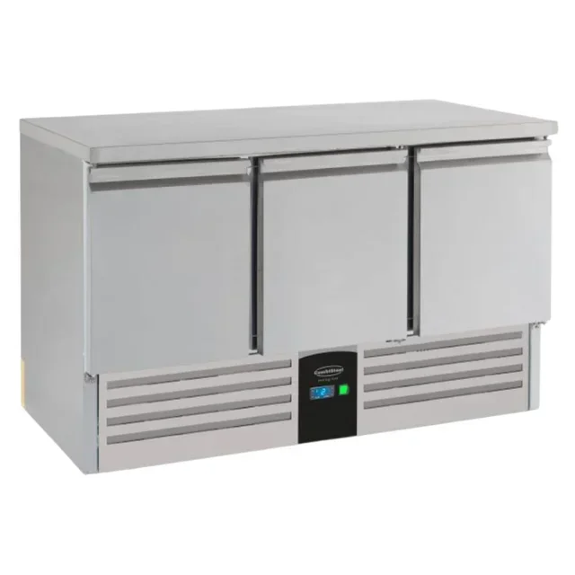 3-Door Upright Refrigerated Cabinet Energy Line - 400 Liter Capacity