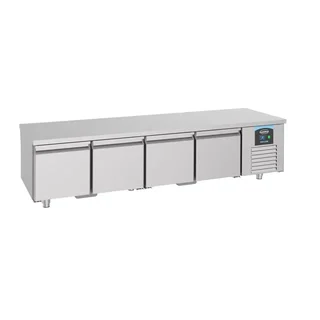 4 Door GN 1/1 Positive Refrigerated Display Table - 360 Liter Capacity