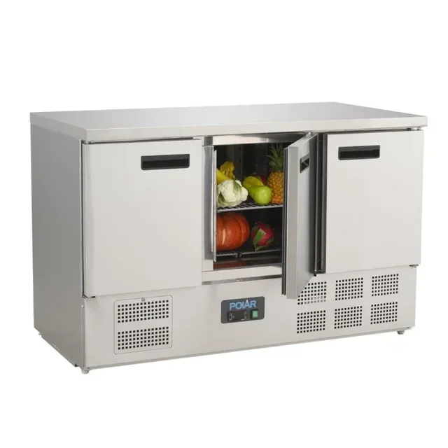 Professional Refrigerated Table 3 Doors Series G 368 Litres