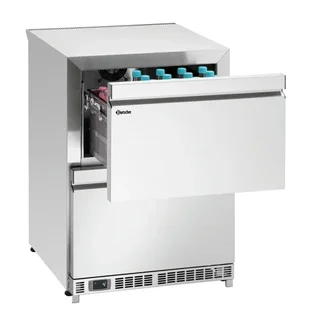 Professional Refrigerated Table 2 Doors + 2 Drawers - Width 600 x Depth 600 mm