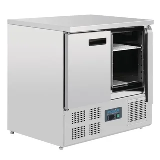 Compact 2-Door Refrigerated Table - 240 Liters