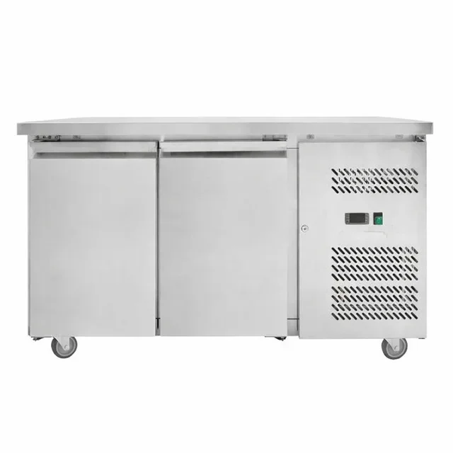 Refrigerated Table Positive 2 Doors Gastronorm GN1/1 - Depth 700 mm