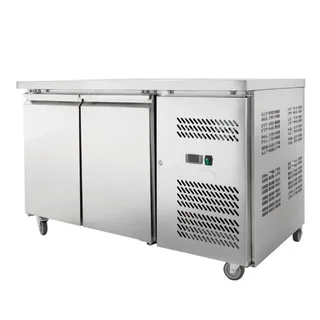 Refrigerated Table Positive 2 Doors Gastronorm GN1/1 - Depth 700 mm