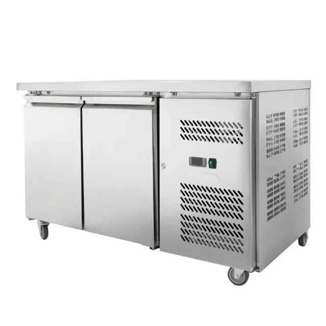 Refrigerated Table Positive 2 Doors Gastronorm GN1/1 - Depth 700 mm