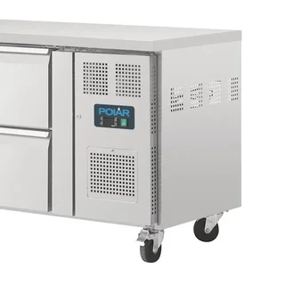 Tavolo Refrigerato Gastronorm 1/1 Ventilato 8 Cassetti Serie U - Capacità 616 Litri