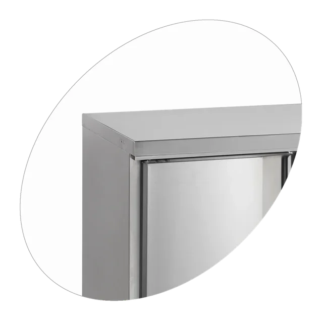 Tavolo Refrigerato - GN 1/1 con Alzatina in Acciaio Inox