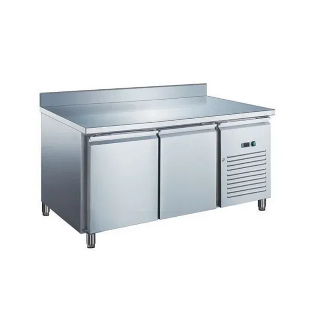 Tavolo Refrigerato Negativo GN1/1 700mm - Doppia Porta - Alzatina Inclusa
