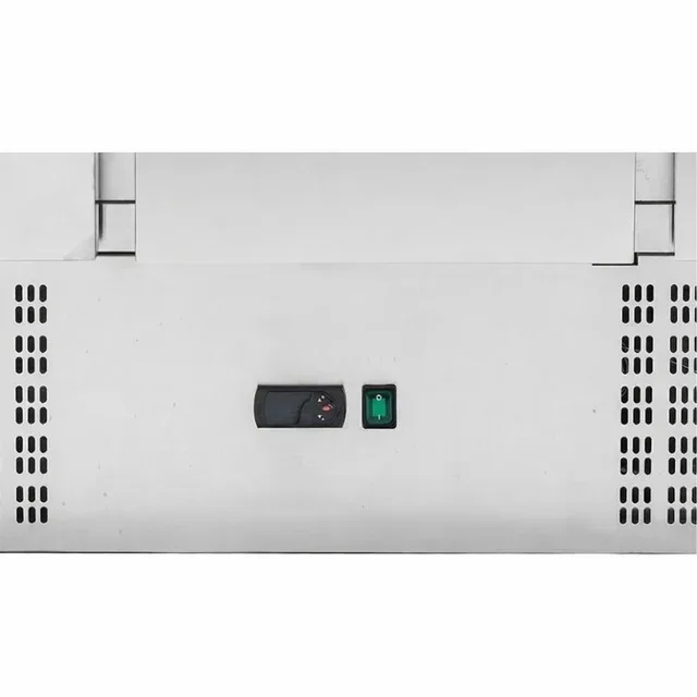 Refrigerated Pizza Cabinet 600x400 - 1 Hinged Door + 4 Gastronorm Drawers