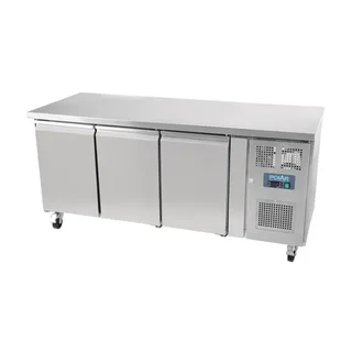 Mesa Refrigerada Positiva Serie U 3 Puertas 417 Litros