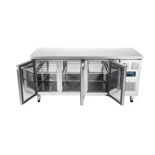 Mesa Refrigerada Positiva Serie U 3 Puertas 417 Litros