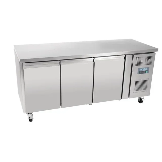 Mesa Refrigerada Positiva Serie U 3 Puertas 417 Litros