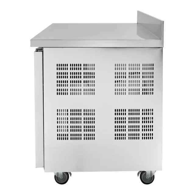 Armário Refrigerado Positivo 4 Gavetas com Painel de Aço Inoxidável