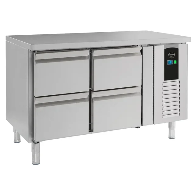 Positive Refrigerated Table 4 Drawers Energy Line 190 Litres