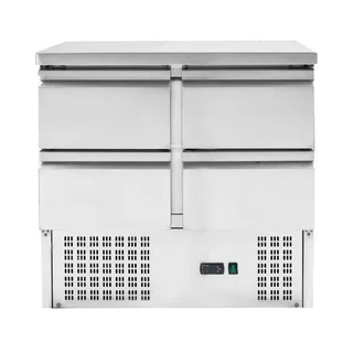 Mesa Refrigerada con 4 Cajones GN 1/2 - Armario Frío Profesional