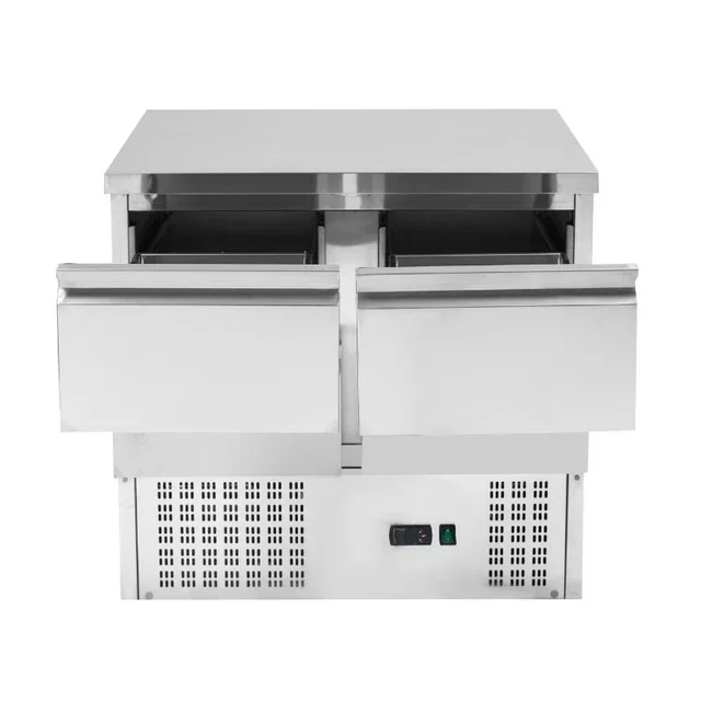 Mesa Refrigerada con 4 Cajones GN 1/2 - Armario Frío Profesional