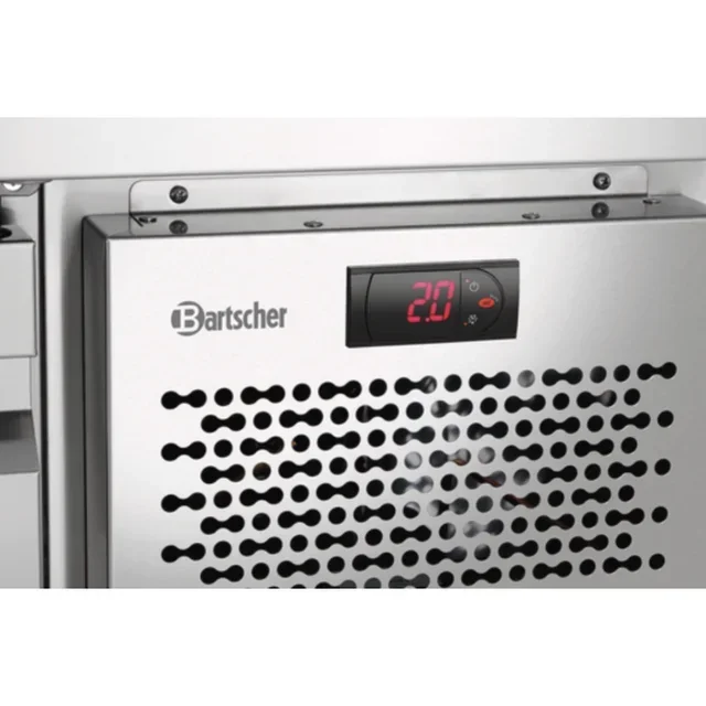 Refrigerated Cabinet Positive Temperature Two-Tone 2 Doors Gastronorm 1/1 on Plinth