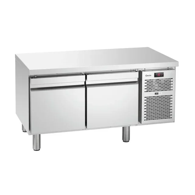 Armadio Refrigerato Positivo Bicolore 2 Porte Gastronorm 1/1 su Zoccolo
