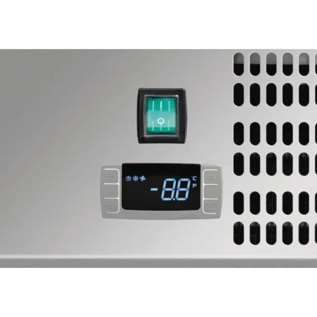 Saladette Refrigerada de Sobremesa Acero Inoxidable - 5 Cubetas GN 1/4