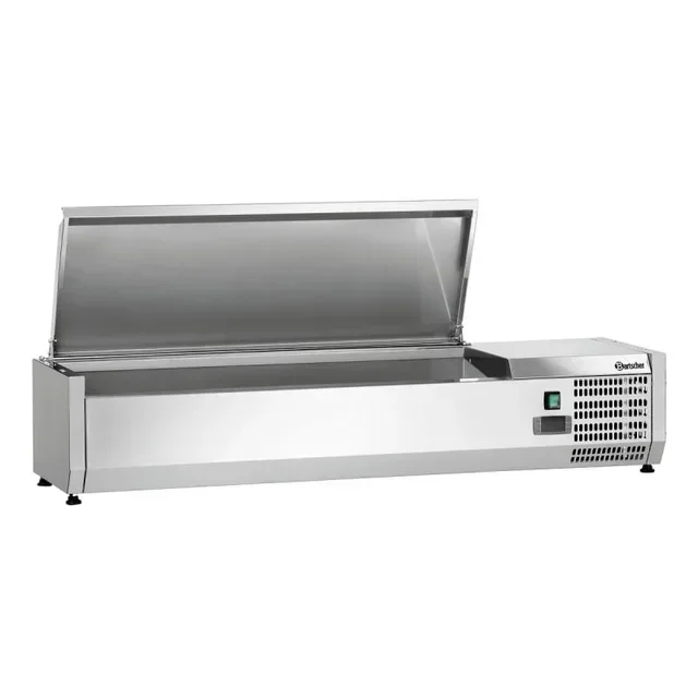 Refrigerated Countertop Saladette Stainless Steel - 5 GN 1/4 Pans