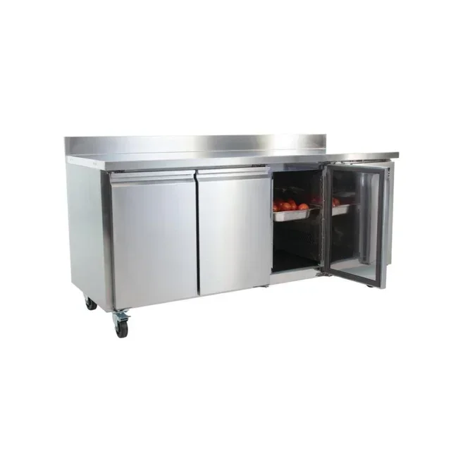 Refrigerated Table 3 Doors with Upstand - Capacity 417 Litres