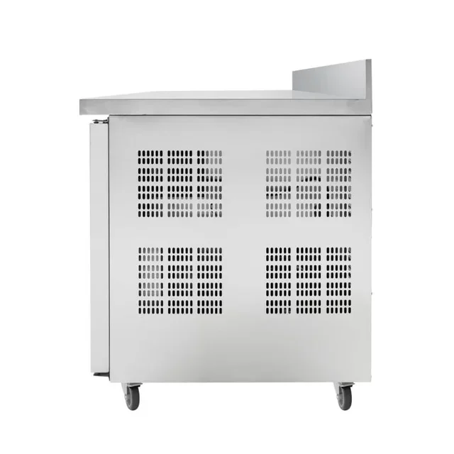 Mesa Refrigerada Profissional 3 Portas GN 1/1 - Profundidade 700 mm com Painel Traseiro