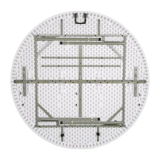 Tavolo Rotondo Pieghevole Bianco - Diametro 1530 mm
