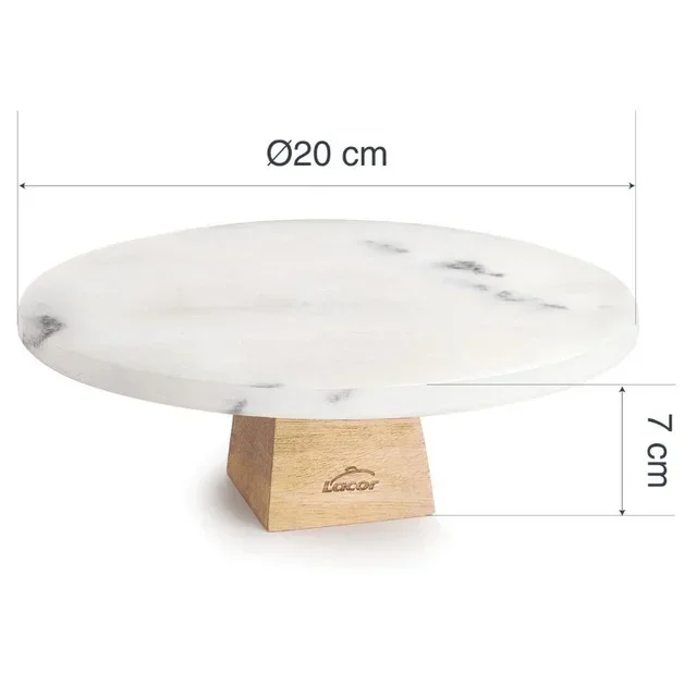 Natural Pastry Display Stand - 20 cm Diameter