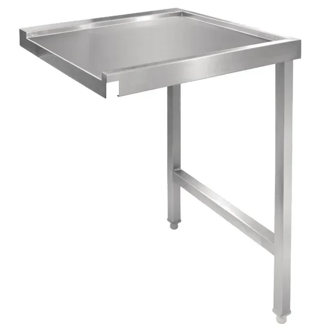 Right Exit Table for Hood Type Dishwasher - Width 600 mm