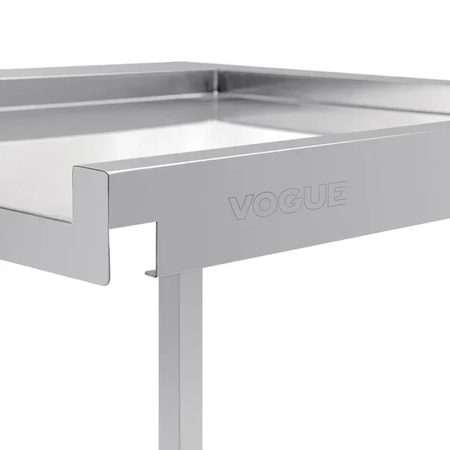 Left Exit Table For Hood Type Dishwasher - Width 600 mm