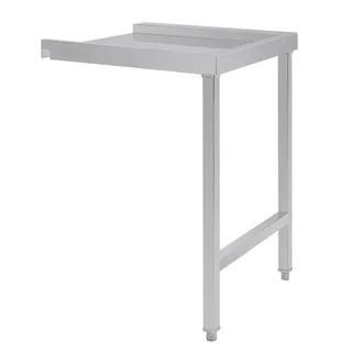 Left Exit Table For Hood Type Dishwasher - Width 600 mm