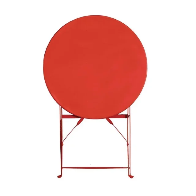 Outdoor Metal Table - Red