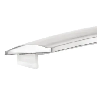 Quadratischer Edelstahl-Tisch mit kippbarer Platte 600 x 600 mm