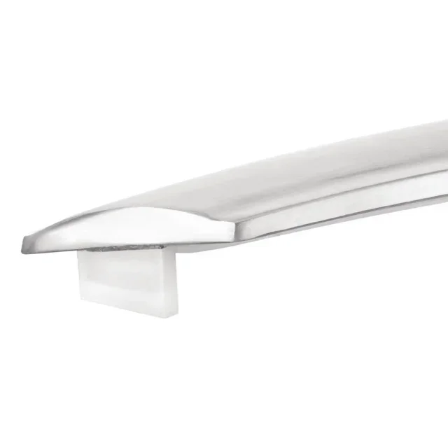 Quadratischer Edelstahl-Tisch mit kippbarer Platte 600 x 600 mm