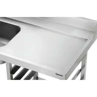 Mesa de Clasificación 1 Cubeta Derecha - Dimensiones 1200 x 715 mm